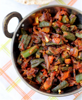 Kerala Bindi (Okra) Masala