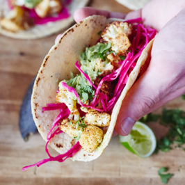Roasted Cauliflower Tacos