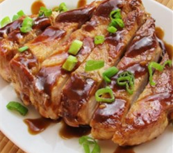 San Francisco Pork Chops w/ Sweet Potatoes