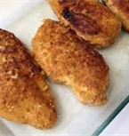 Parmesan Crusted Chicken w/ Roasted Carrots