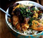 Moroccan Chicken with Couscous and Carrots