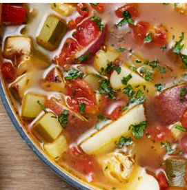 Chicken Provencal Soup