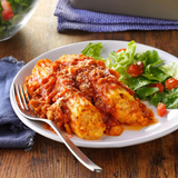 Chicken w/ Potato and Green Bean Salad & 3 Cheese Turkey Manicotti w/ Salad